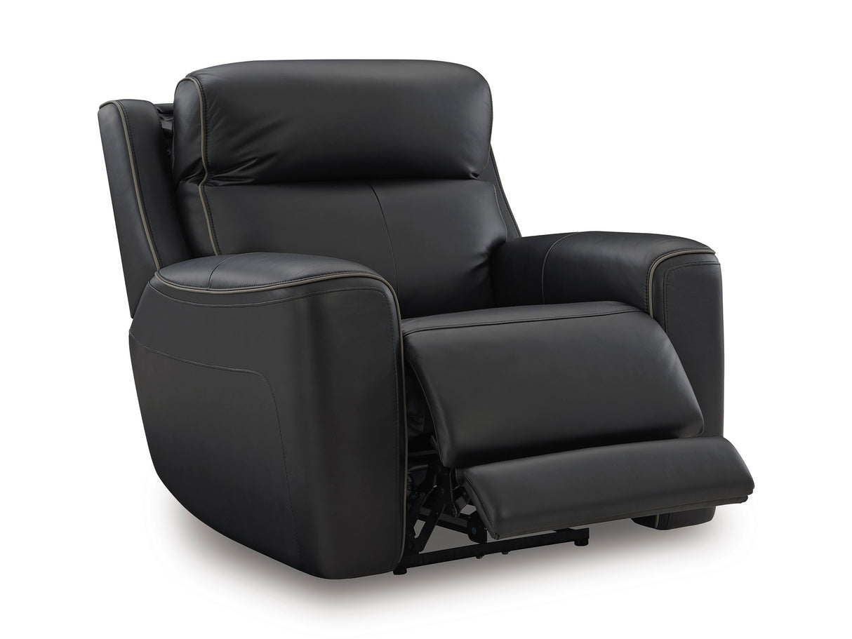 5Z-Comfort Onyx Power Recliner from Ashley - Luna Furniture