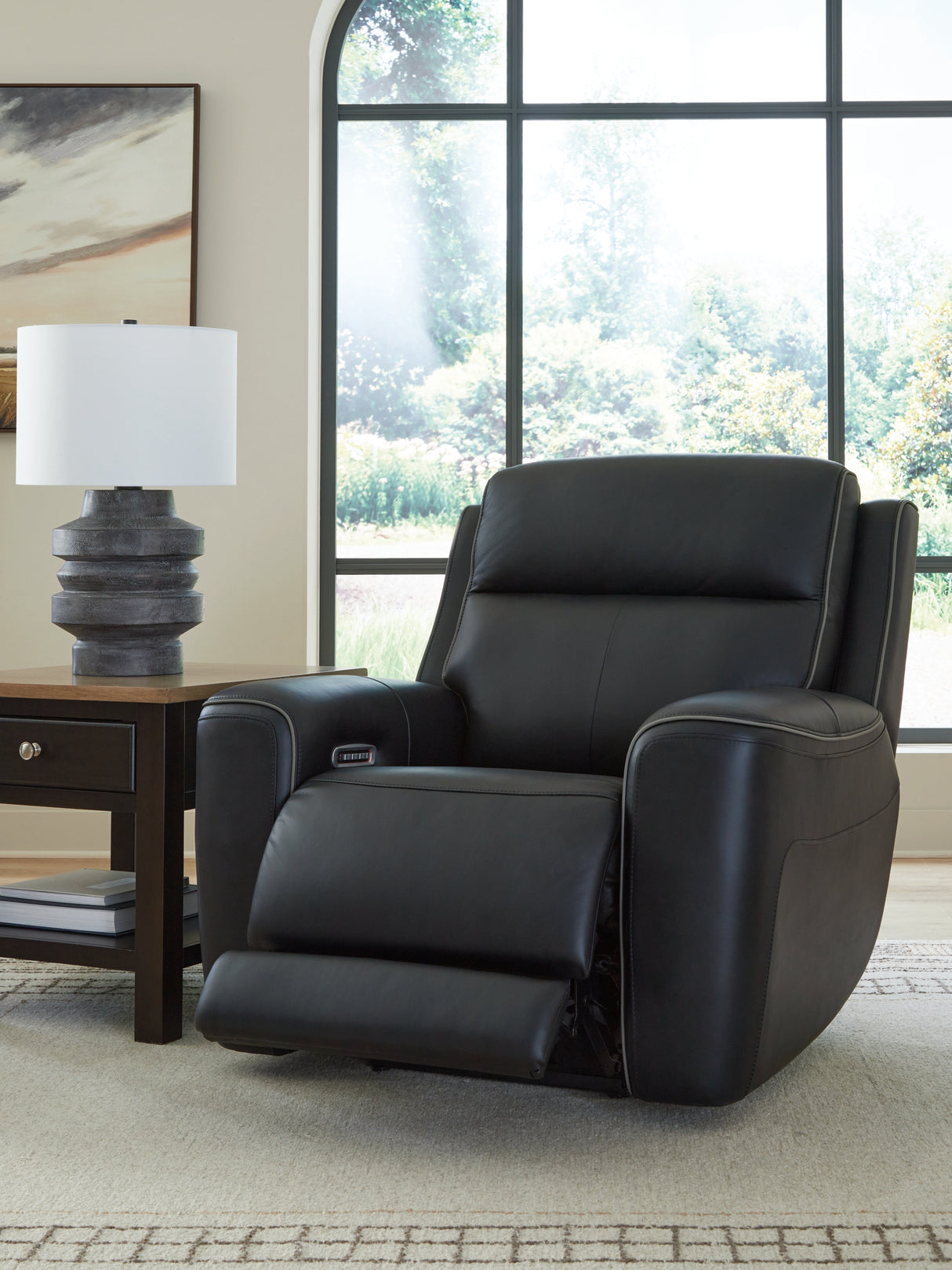 5Z-Comfort Onyx Power Recliner from Ashley - Luna Furniture