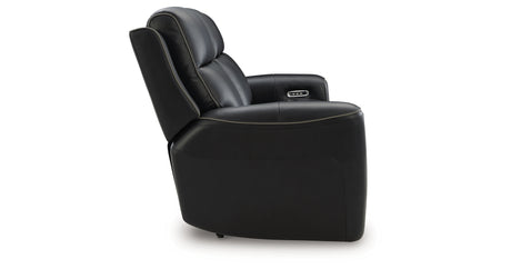 5Z-Comfort Onyx Power Reclining Sofa from Ashley - Luna Furniture