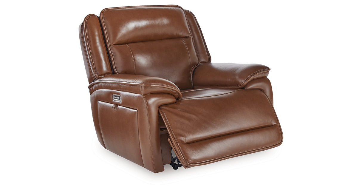 Healy Pier Sofa, Loveseat and Recliner in Chocolate from Ashley - Luna Furniture