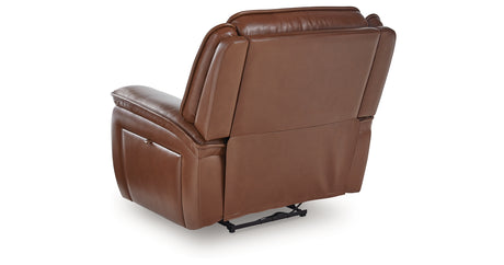 Healy Pier Chocolate Power Recliner from Ashley Furniture - Luna Furniture