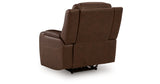 Knightington Brown Power Recliner with Audio Seating from Ashley Furniture - Luna Furniture