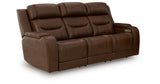 Knightington Sofa and Loveseat in Brown from Ashley Furniture - Luna Furniture