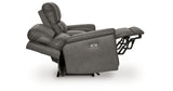 Bleckley Anchor Power Reclining Loveseat with Console from Ashley - Luna Furniture