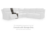Bleckley Anchor Console with Storage from Ashley - Luna Furniture