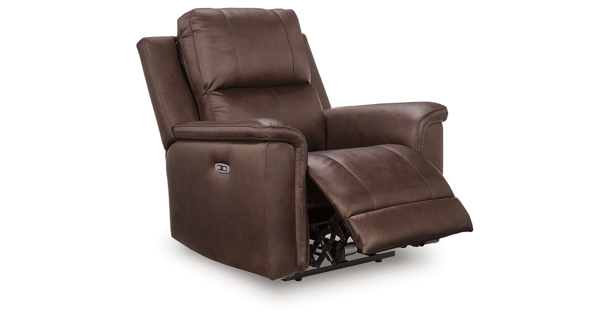 Bleckley Espresso Power Recliner from Ashley - Luna Furniture