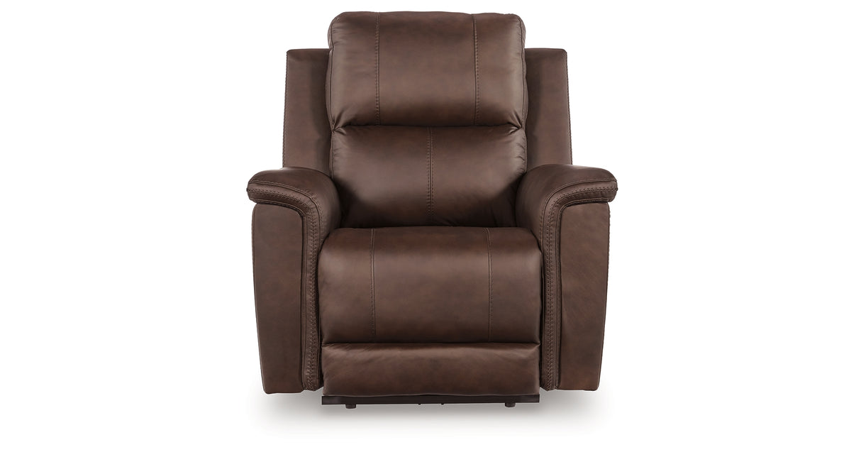 Bleckley Espresso Power Recliner from Ashley - Luna Furniture