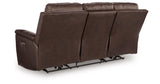 Bleckley Espresso Power Reclining Sofa from Ashley Furniture - Luna Furniture