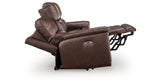 Bleckley Espresso Power Reclining Sofa from Ashley Furniture - Luna Furniture