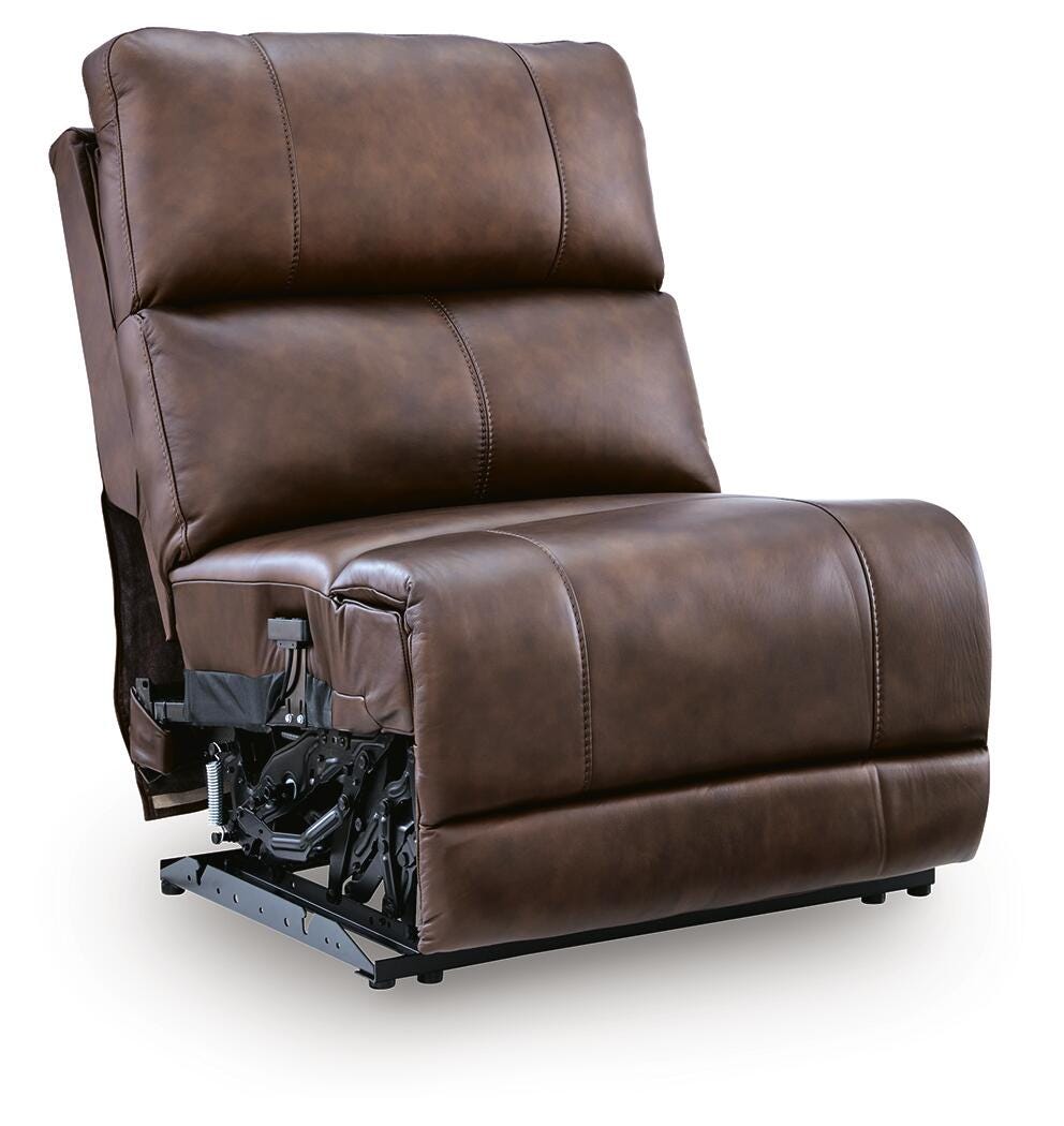 Bleckley Espresso Power Armless Recliner from Ashley Furniture - Luna Furniture
