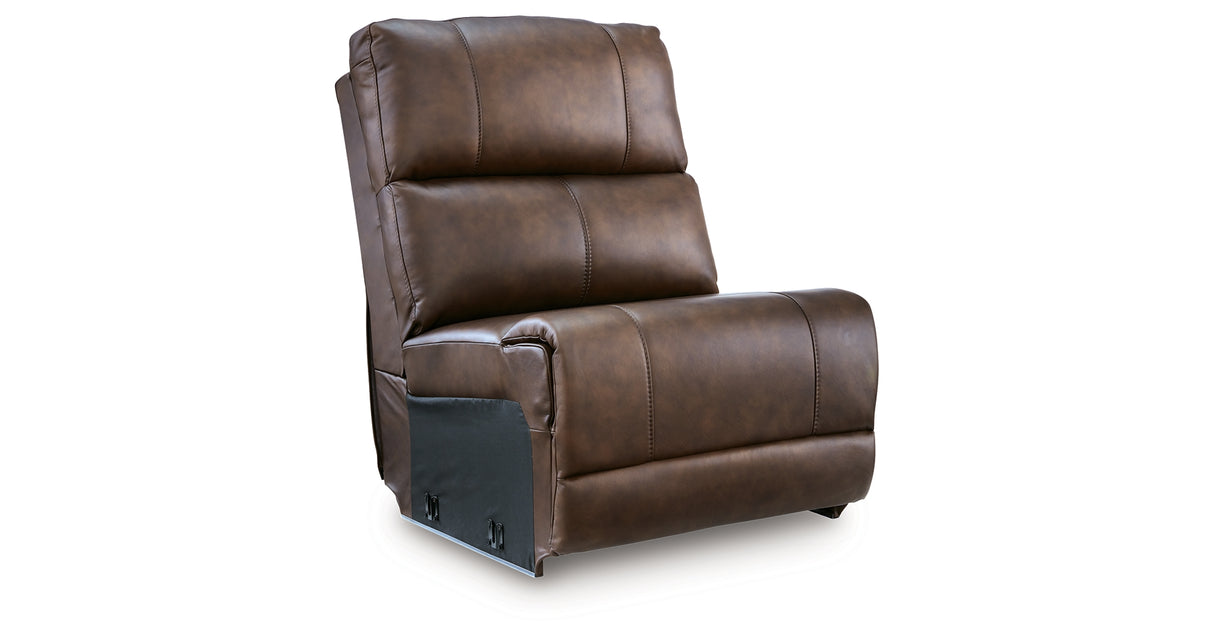 Bleckley Espresso Armless Chair from Ashley Furniture - Luna Furniture