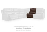 Bleckley Espresso Armless Chair from Ashley Furniture - Luna Furniture