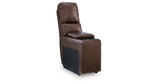 Bleckley Espresso Console with Storage from Ashley - Luna Furniture