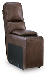 Bleckley Espresso Console with Storage from Ashley - Luna Furniture