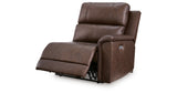 Bleckley Espresso Right-Arm Facing Power Recliner from Ashley Furniture - Luna Furniture