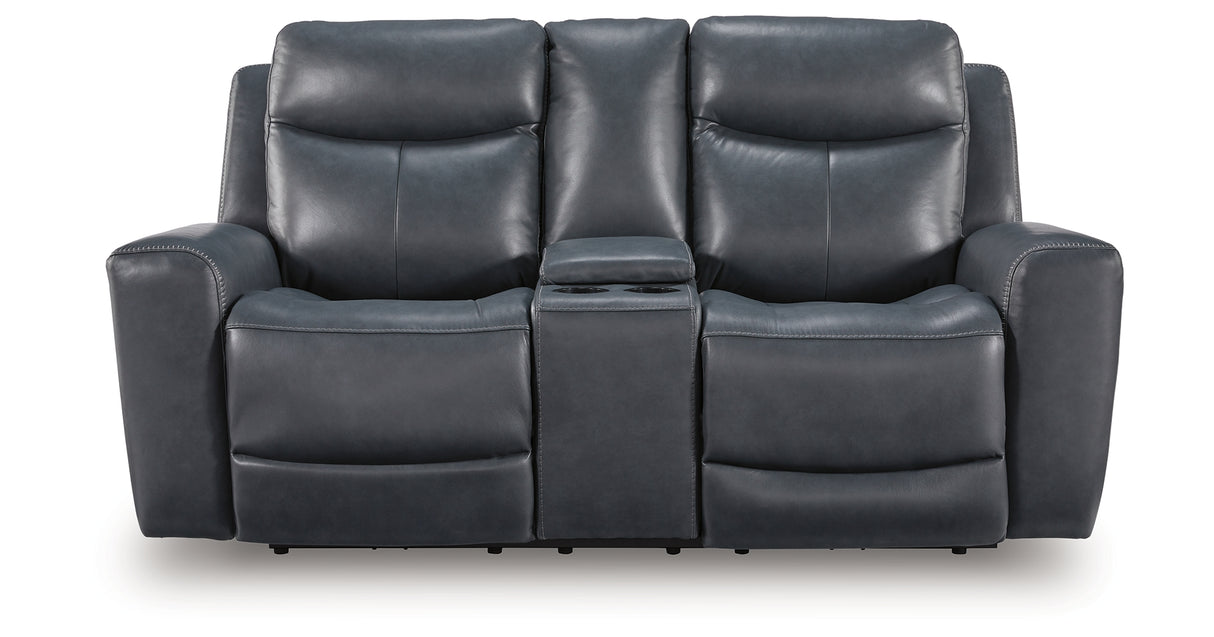 Next Move Admiral Power Reclining Loveseat from Ashley Furniture - Luna Furniture