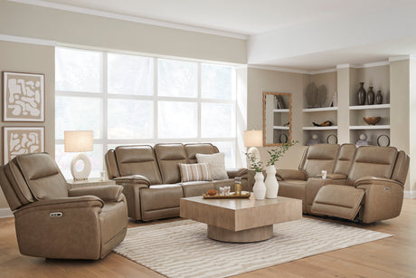 Glencroft Sahara Power Reclining Living Room Set from Ashley - Luna Furniture