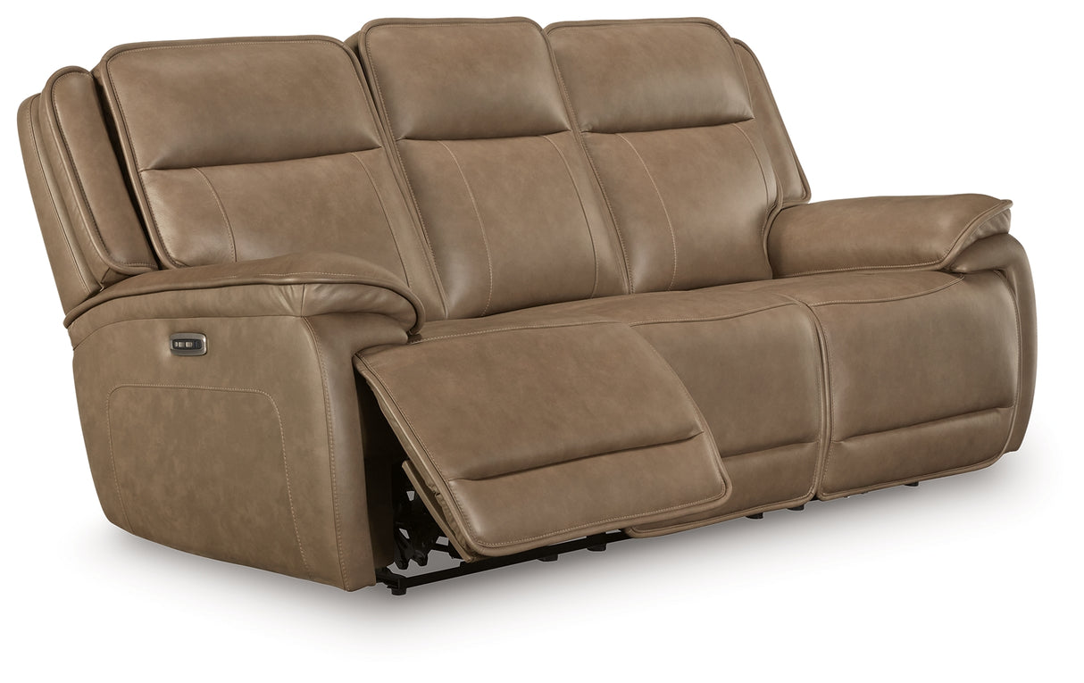 Glencroft Sofa and Loveseat in Sahara from Ashley Furniture - Luna Furniture