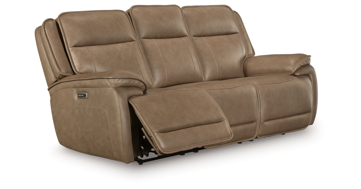 Glencroft Sahara Power Reclining Sofa from Ashley Furniture - Luna Furniture