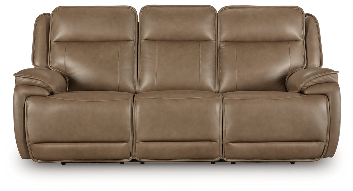 Glencroft Sofa and Loveseat in Sahara from Ashley Furniture - Luna Furniture