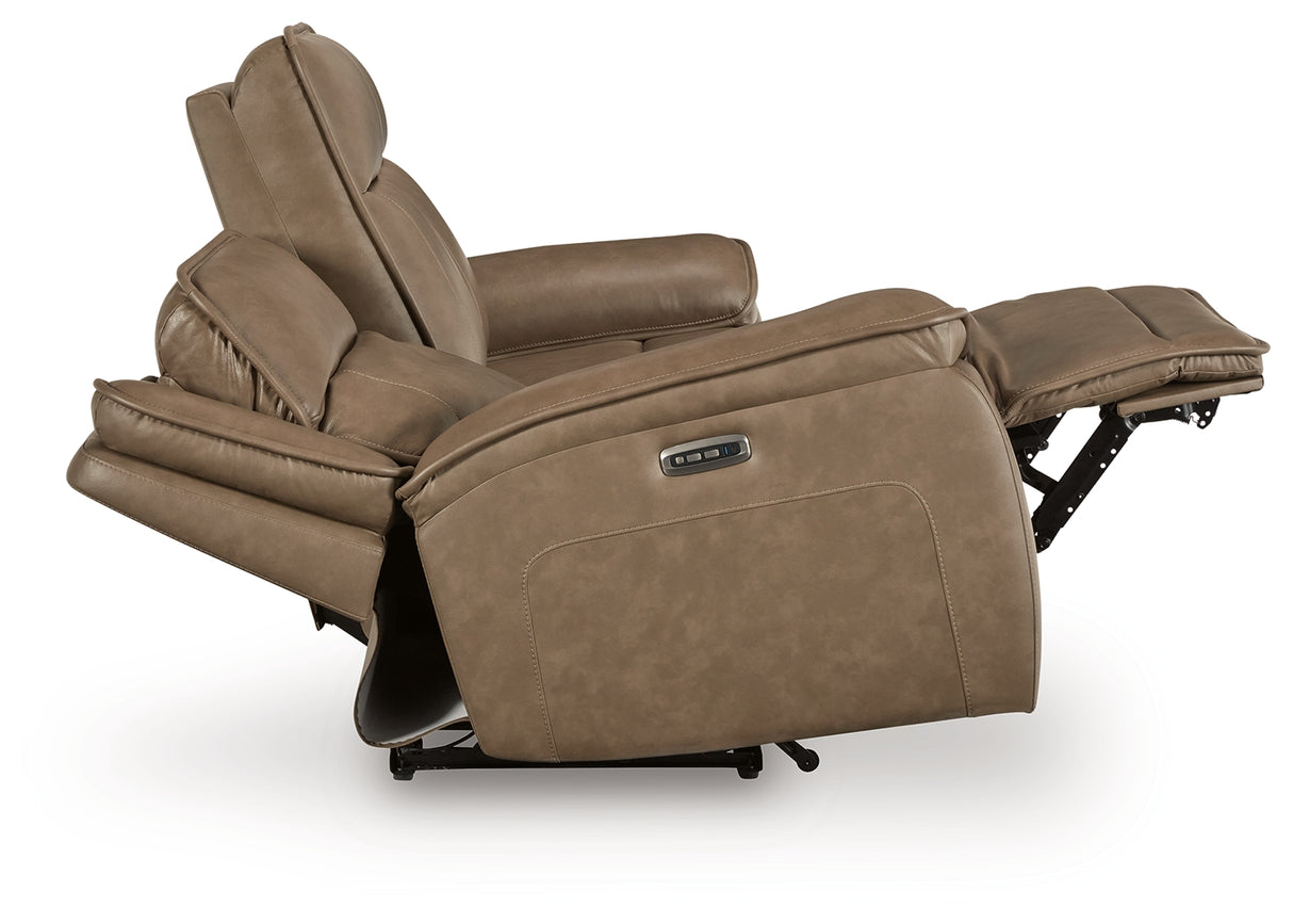 Glencroft Sofa and Loveseat in Sahara from Ashley Furniture - Luna Furniture