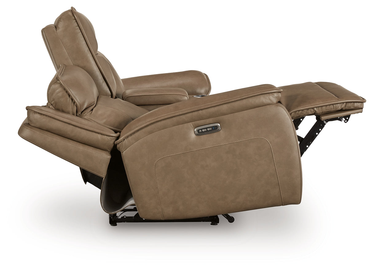 Glencroft Sofa and Loveseat in Sahara from Ashley Furniture - Luna Furniture