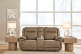 Glencroft Sofa and Loveseat in Sahara from Ashley Furniture - Luna Furniture