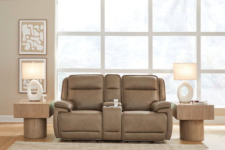 Glencroft Sofa and Loveseat in Sahara from Ashley Furniture - Luna Furniture