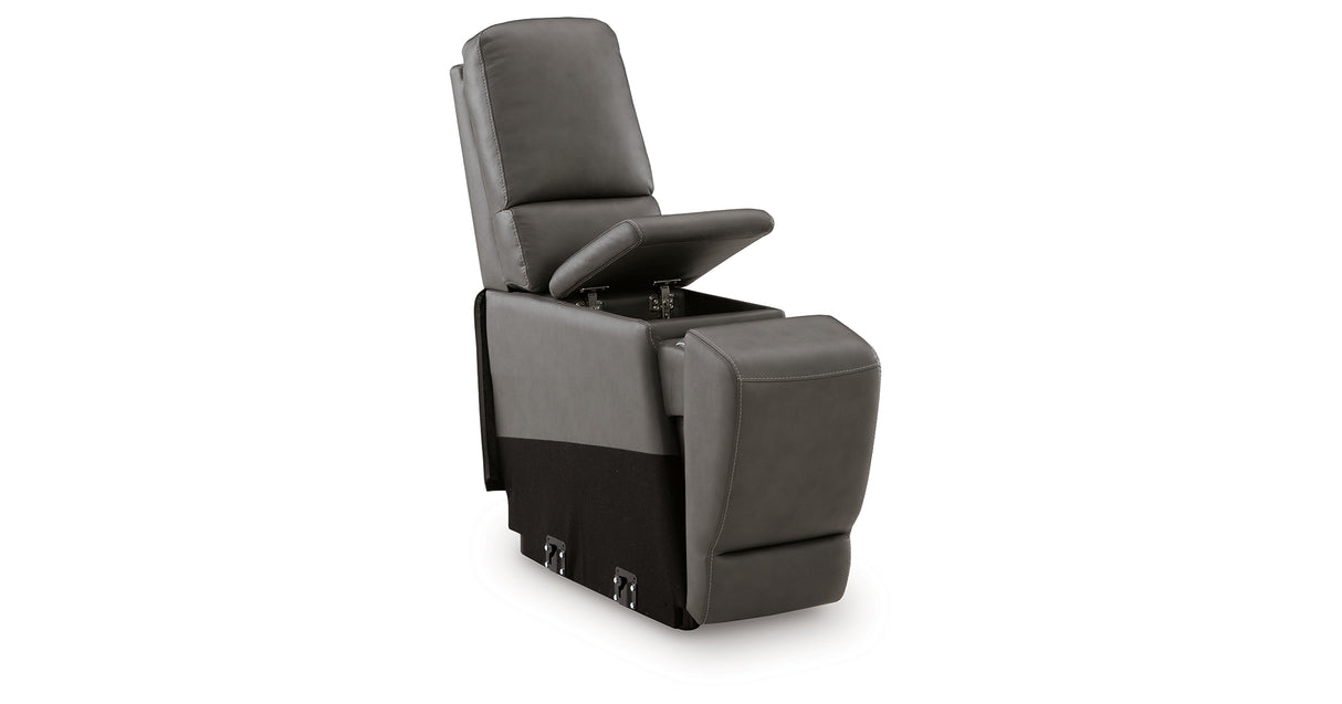 5Z - Pittson Anchor Console with Storage from Ashley - Luna Furniture