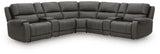 5Z - Pittson Anchor 7-Piece Power Reclining Sectional from Ashley - Luna Furniture