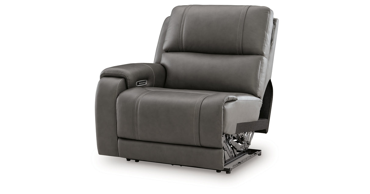 5Z - Pittson Anchor Left-Arm Facing Power Recliner from Ashley - Luna Furniture
