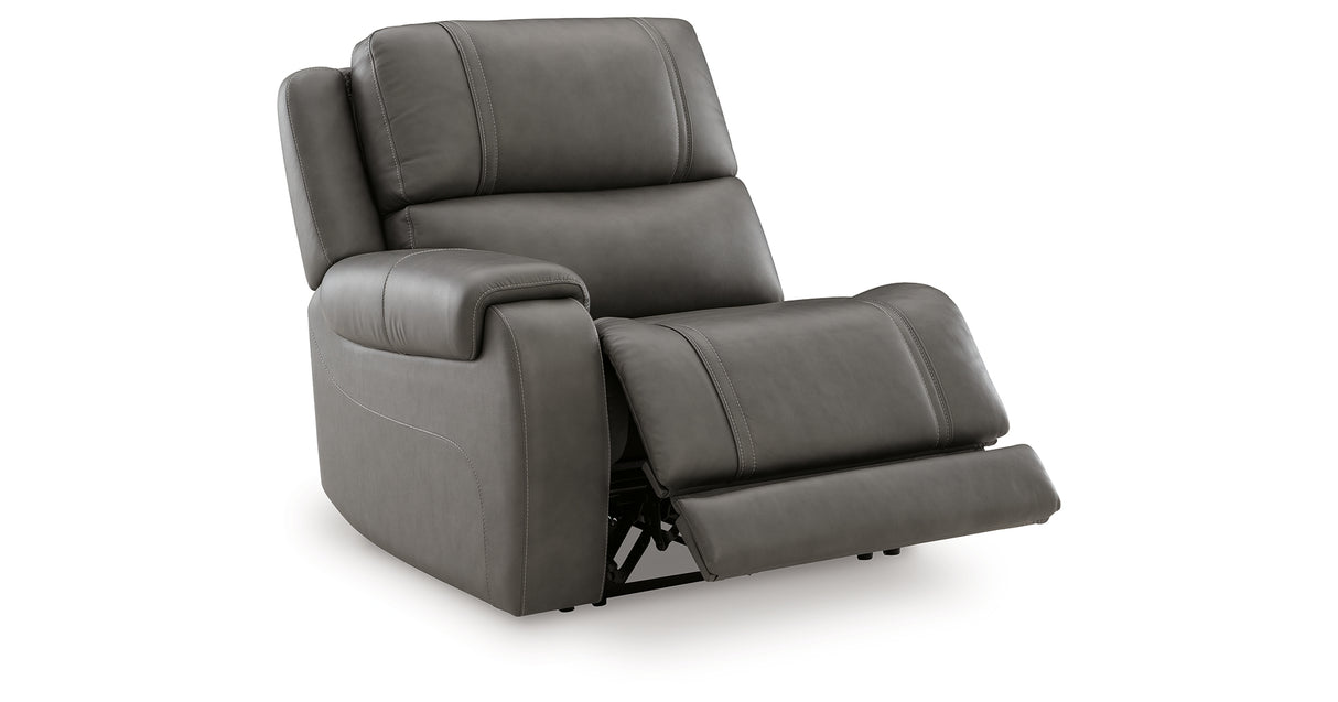 5Z - Pittson Anchor Left-Arm Facing Power Recliner from Ashley - Luna Furniture