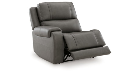 5Z - Pittson Anchor Left-Arm Facing Power Recliner from Ashley - Luna Furniture