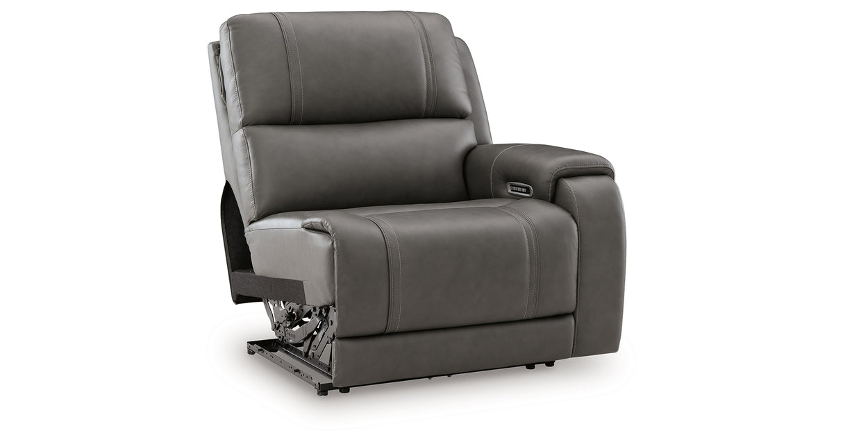 5Z - Pittson Anchor Right-Arm Facing Power Recliner from Ashley Furniture - Luna Furniture