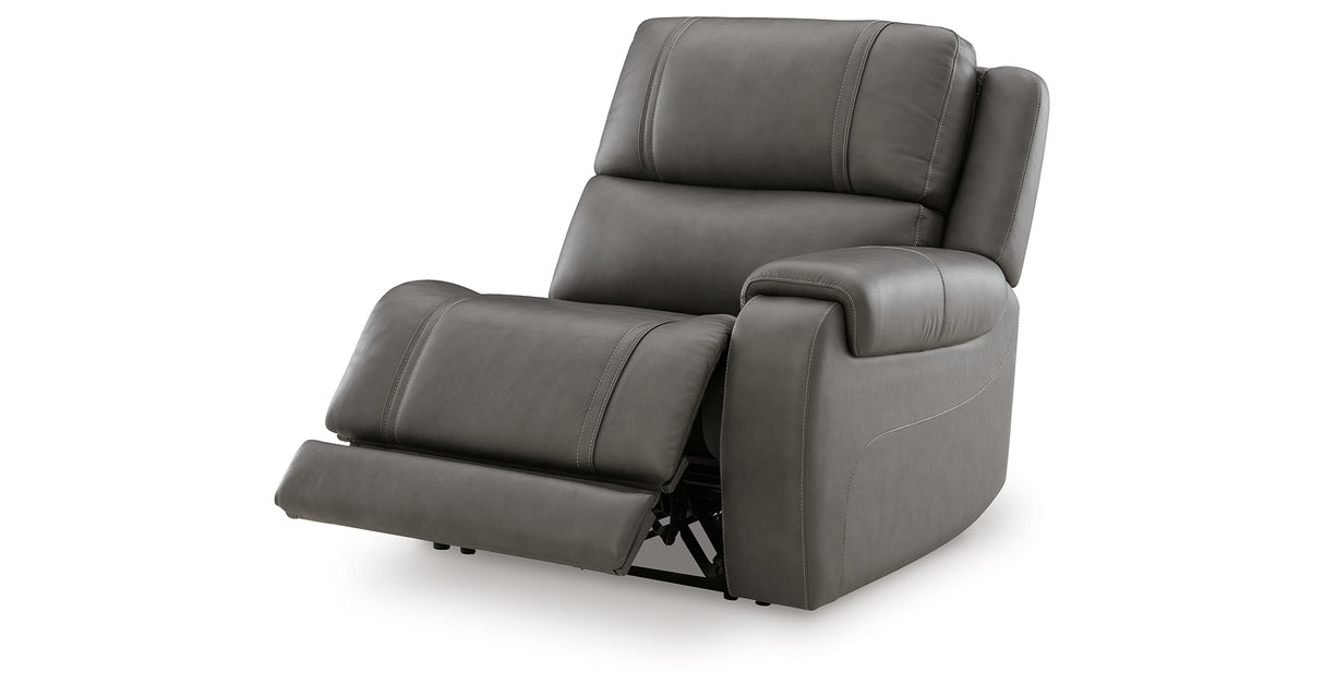 5Z - Pittson Anchor Right-Arm Facing Power Recliner from Ashley Furniture - Luna Furniture