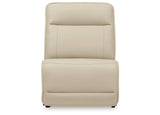 Double Deal Almond 6-Piece Power Reclining Sectional from Ashley Furniture - Luna Furniture
