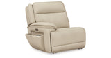 Double Deal Almond 6-Piece Power Reclining Sectional from Ashley Furniture - Luna Furniture