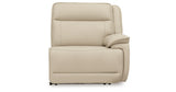 Double Deal Almond 4-Piece Power Reclining Sectional from Ashley - Luna Furniture