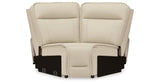 Double Deal Almond 5-Piece Reclining Sectional with Console from Ashley - Luna Furniture