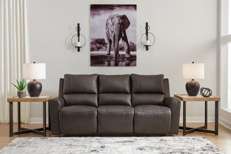 Boxmere Sofa and Loveseat in Storm from Ashley - Luna Furniture
