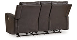 Boxmere Storm Power Reclining Loveseat with Console from Ashley - Luna Furniture