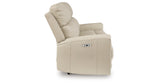 Dahlmoore Almond Power Reclining Sofa from Ashley - Luna Furniture