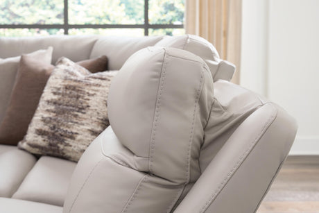 Gravier Gray 5-Piece Power Reclining Sectional from Ashley - Luna Furniture