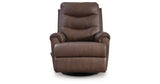 Flynwood Espresso Swivel Glider Recliner from Ashley - Luna Furniture