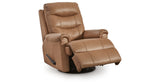 Flynwood Butternut Swivel Glider Recliner from Ashley - Luna Furniture