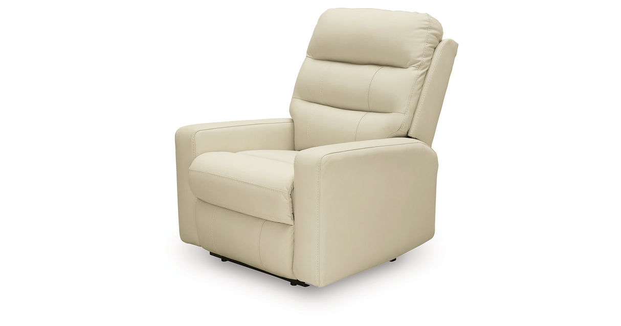Pennacle Pier Canvas Power Recliner from Ashley - Luna Furniture
