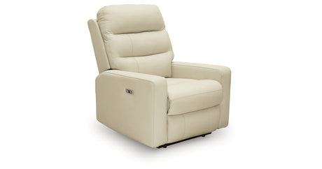 Pennacle Pier Canvas Power Recliner from Ashley - Luna Furniture