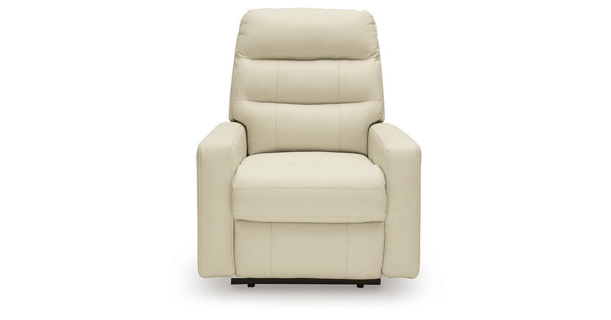 Pennacle Pier Canvas Power Recliner from Ashley - Luna Furniture