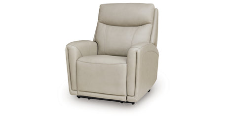 Pincara Bone Power AutoGlide Recliner from Ashley Furniture - Luna Furniture