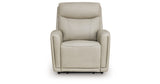 Pincara Bone Power AutoGlide Recliner from Ashley Furniture - Luna Furniture